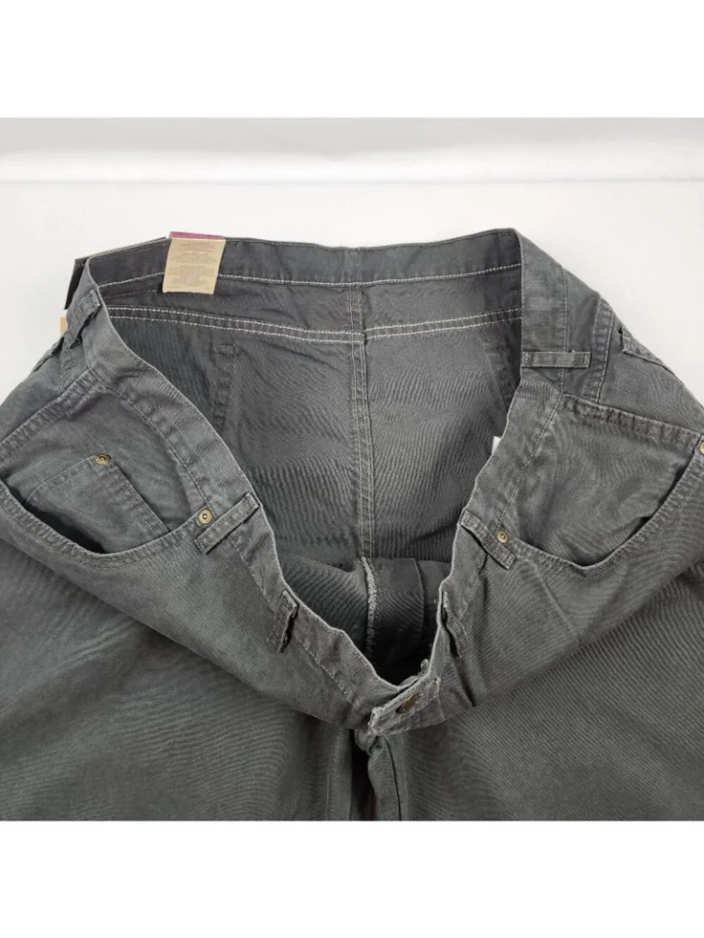 Wrangler Jeans Mens 48x30 RUGGED WEAR Regular Straight Fit Green